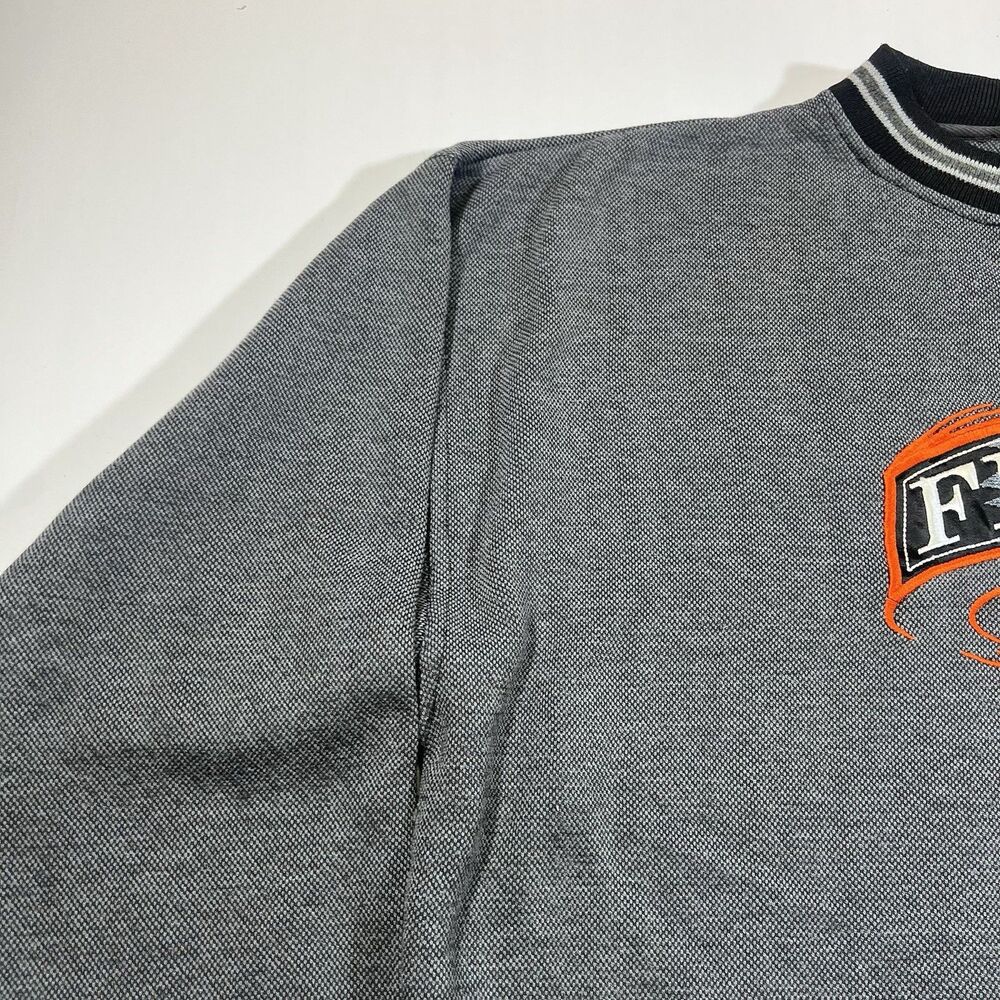 Vintage Brandon Sportswear Philadelphia Flyers Crewneck Sweater NHL Men's XL - Picture 5 of 11